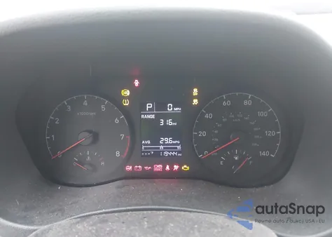 2020 Hyundai Accent Se from USA, damaged, VIN 3KPC24A6XLE098516